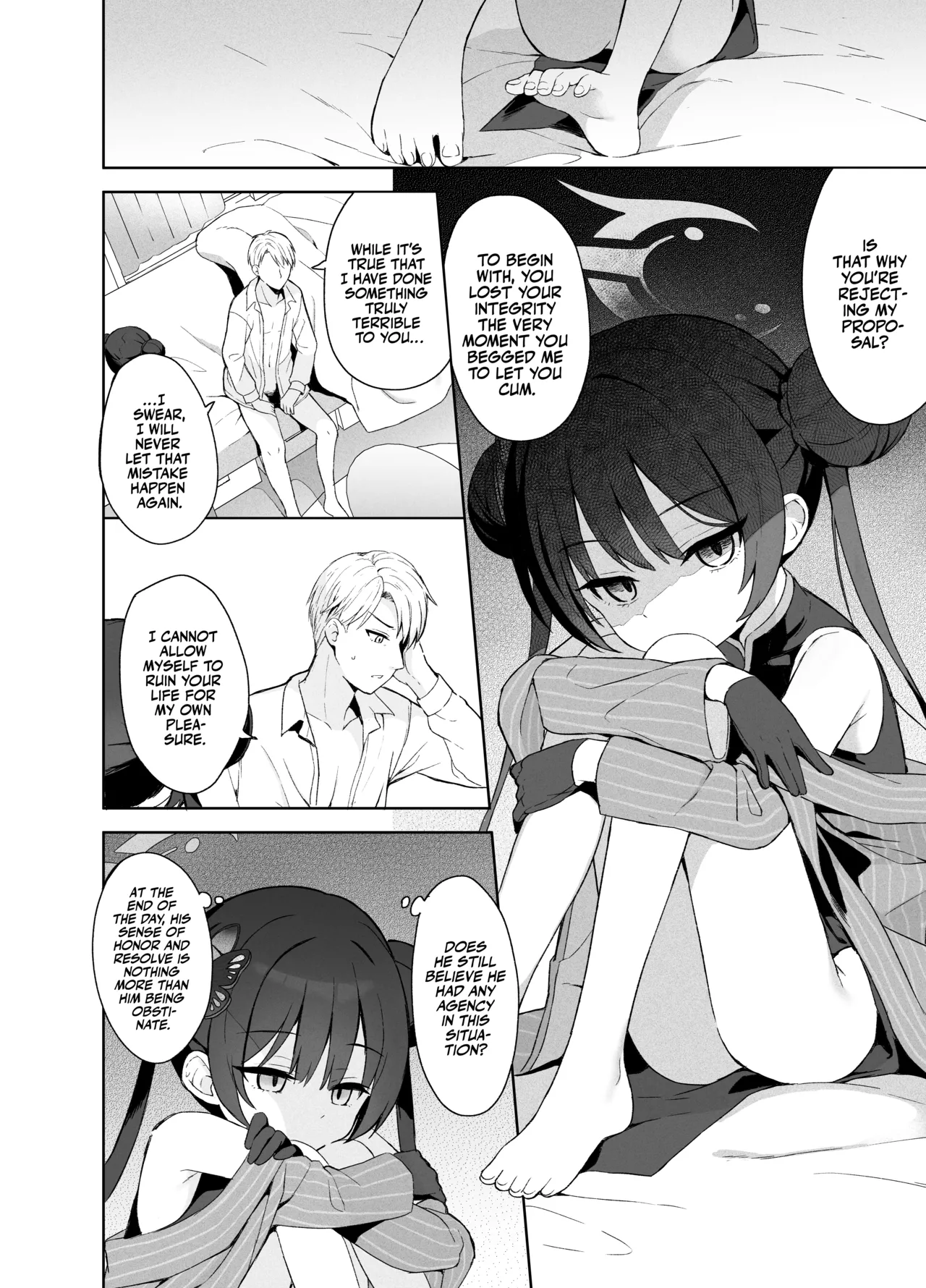 Hentai Manga Comic-Melting the distant worries of the caged bird-Read-17